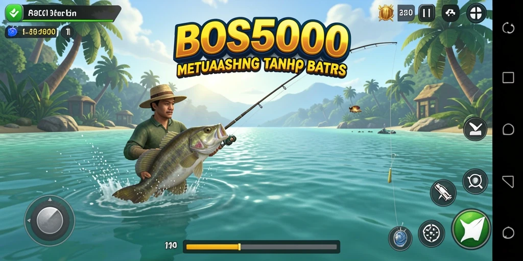 Gameplay mendalam dalam BOS5000 yang membawa pengalaman memancing ke level selanjutnya.