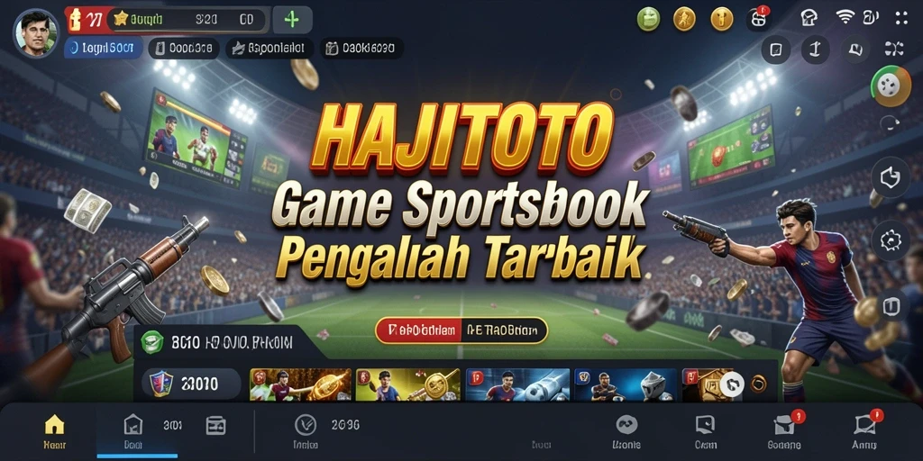 Tampilan menarik gameplay taruhan di aplikasi HAJITOTO.