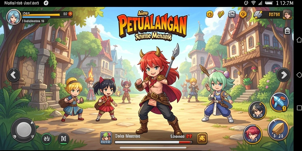 Screenshot gameplay <strong>ID678</strong> menampilkan aksi seru di dunia Anime.