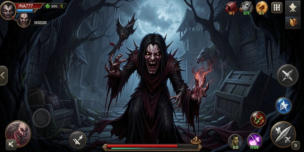 Gameplay horor yang menegangkan dan atmosfer mencekam.