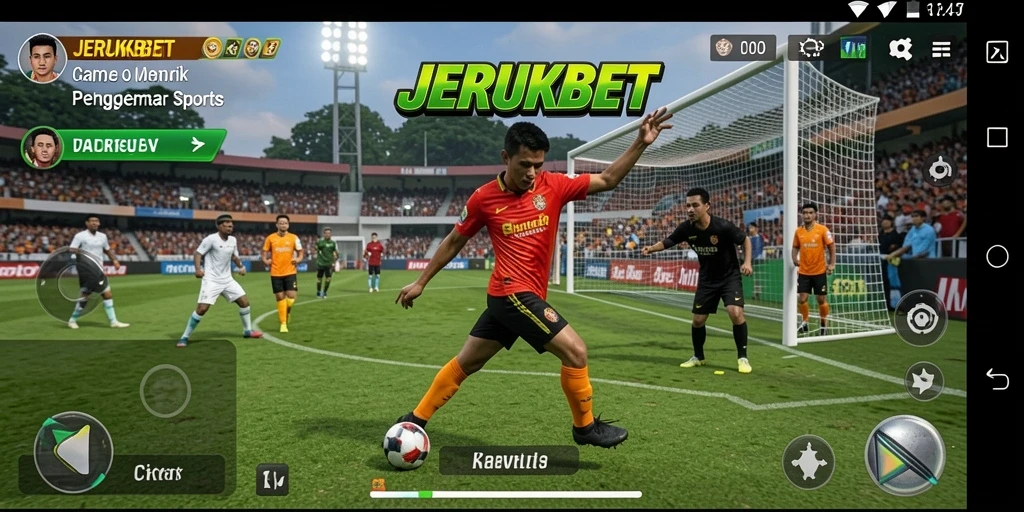 Tampilan menarik dari gameplay JERUKBET yang mendebarkan.