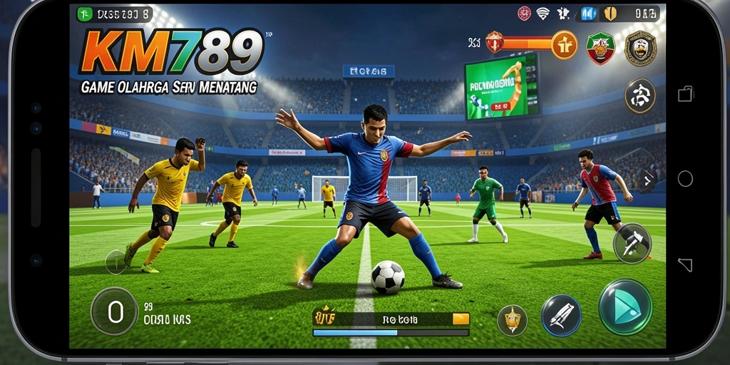 Tampilan gameplay KM789 yang penuh aksi dan kompetisi.