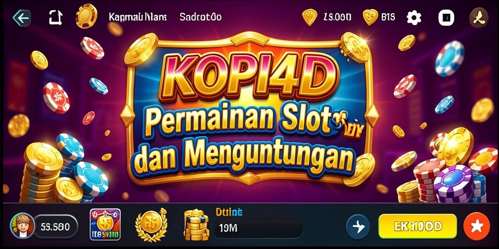 Screenshot gameplay KOPI4D menampilkan pengalaman bermain Slot yang seru.