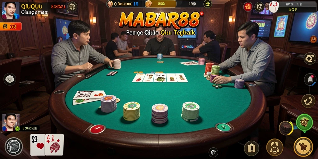 Screenshot gameplay QiuQiu yang menarik dari MABAR88.