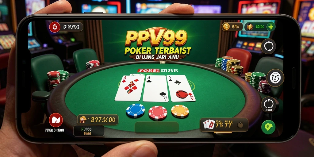 Tampilan permainan poker yang menegangkan dan menarik di PPV99.