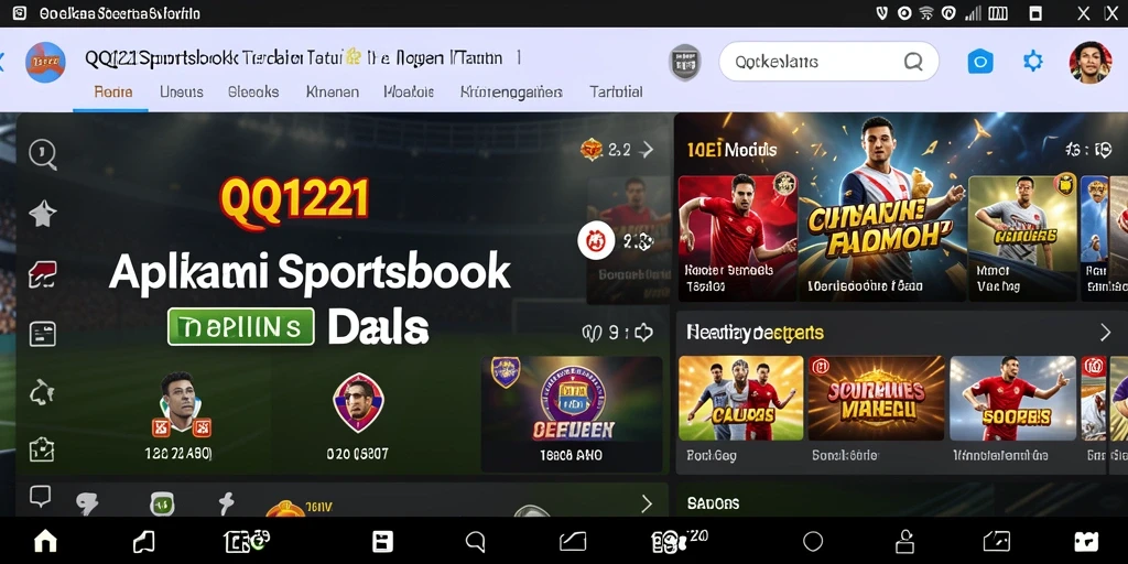 Tampilan gameplay taruhan olahraga di QQ1221 yang menarik.