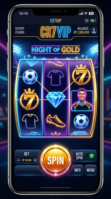Pengguna yang menikmati aplikasi di cr7vip.